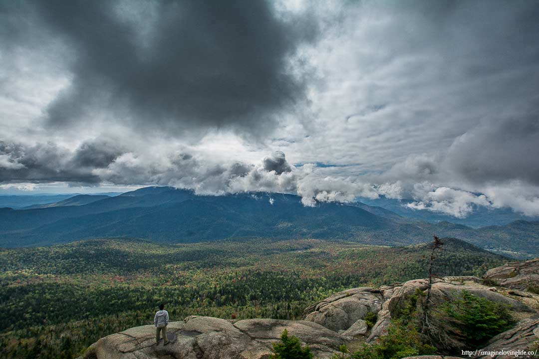 hurricane mountain top vista